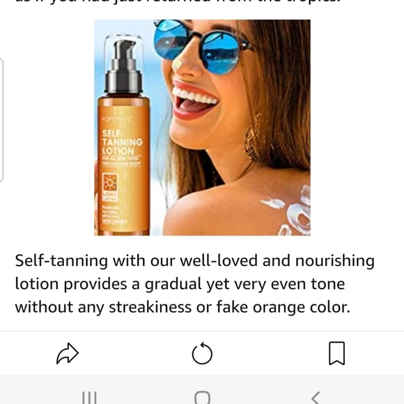 Self Tanner, Natural Tan Lotion, Gradual Sunless Tanning, - Picture 6 of 11